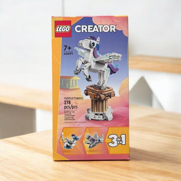 Sealed NIOB LEGO Creator Mythical Pegasus 3in1 #40691 - Picture 3 of 3
